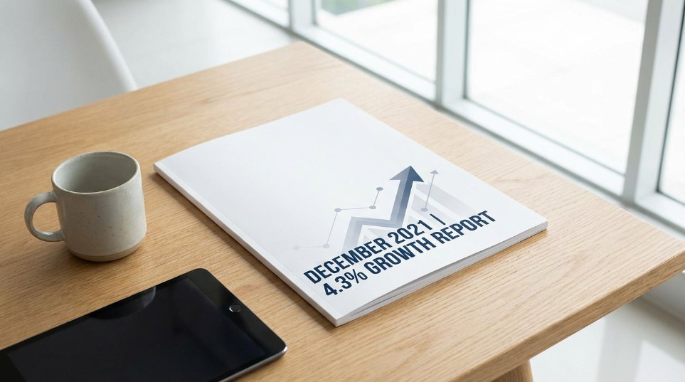 2021年12月份规模以上工业增加值增长4.3%