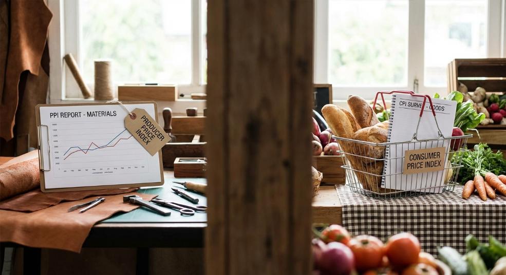 PPI、CPI涨幅回落，剪刀差进一步收窄第一张图