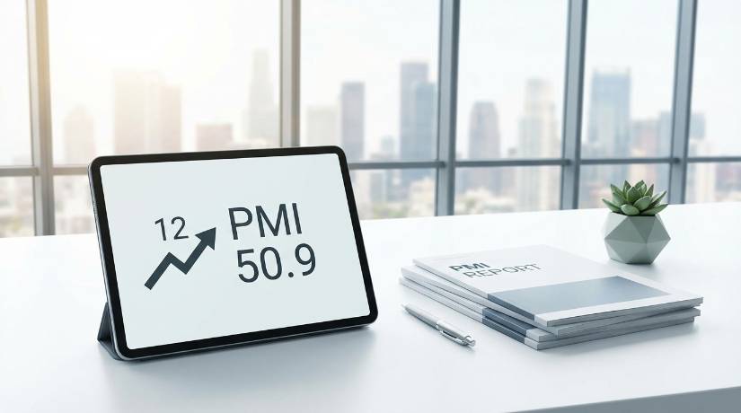 12月财新中国制造业PMI回升至50.9