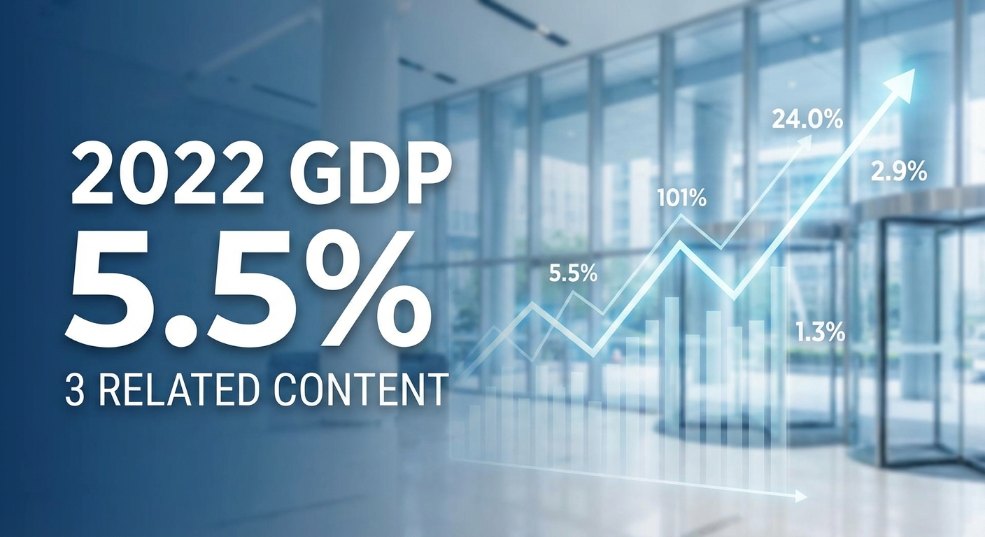 2022年GDP增速目标为何定在5.5%，背后藏着这3个关键信号