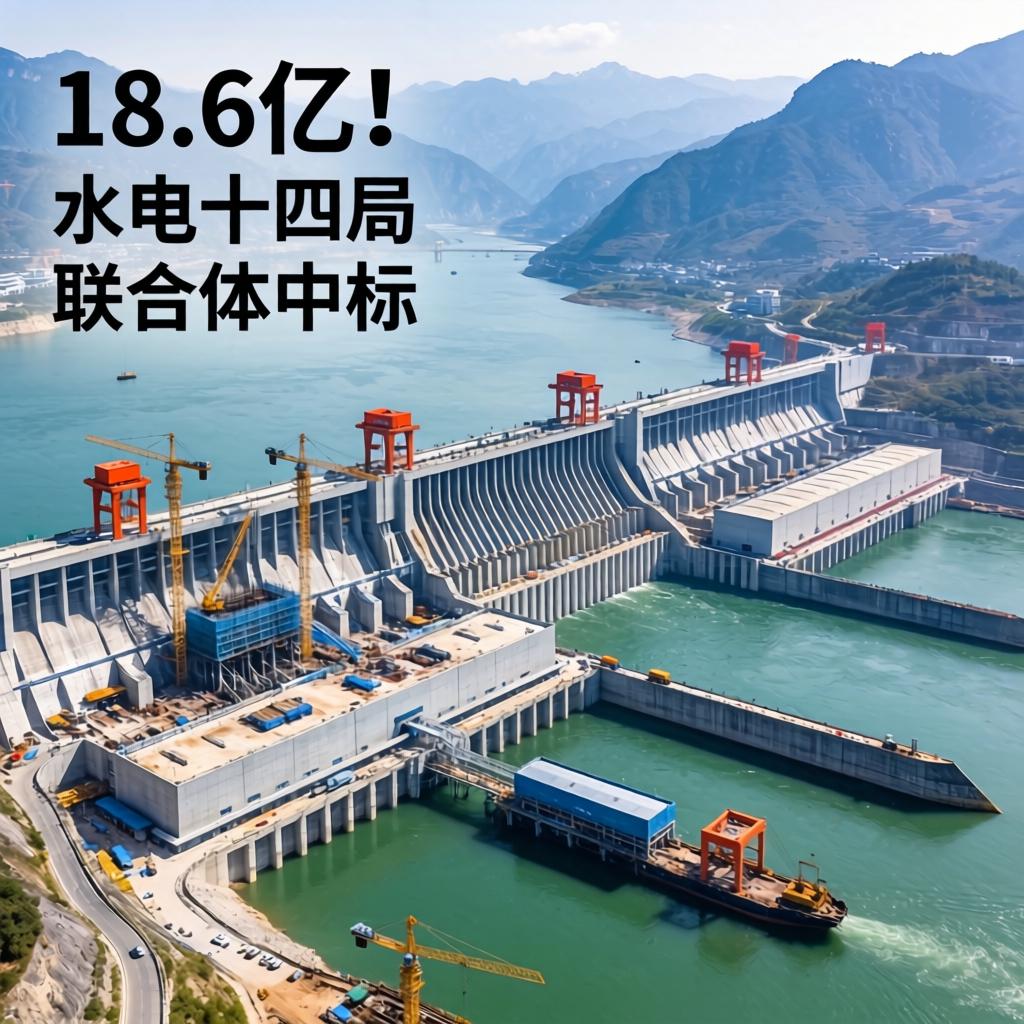 18.6亿！水电十四局联合体中标溪洛渡水电站翻坝转运设施工程