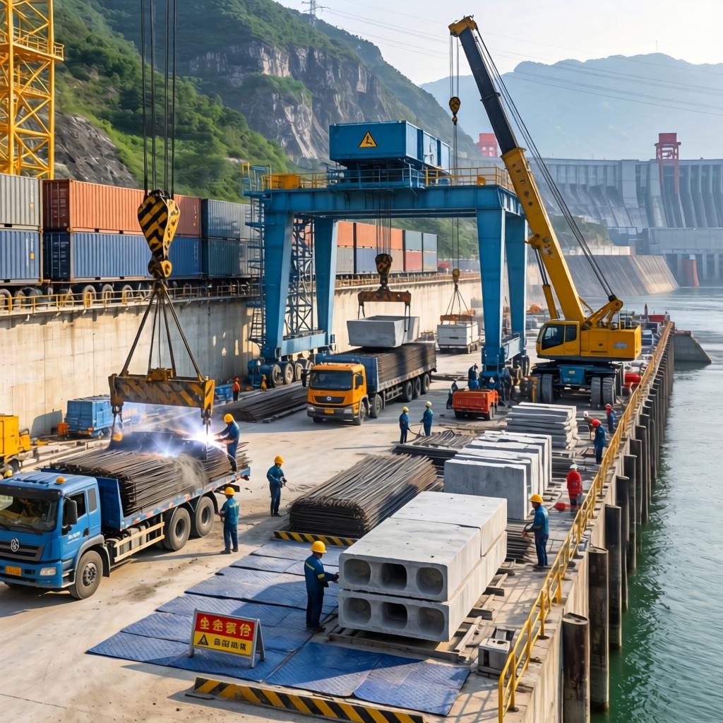 18.6亿！水电十四局联合体中标溪洛渡水电站翻坝转运设施工程第一张图