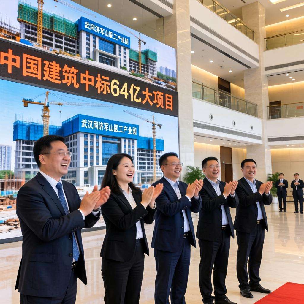 中国建筑中标64亿大项目