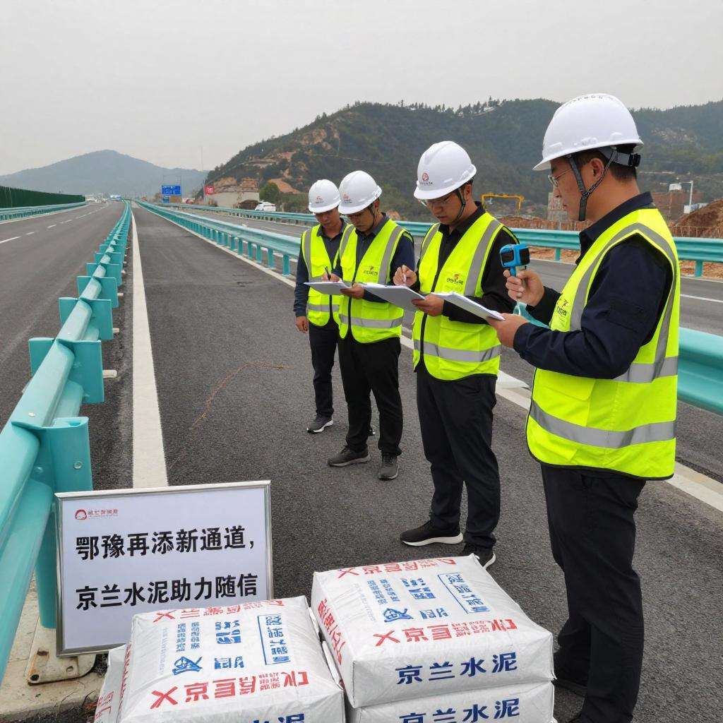 鄂豫再添新通道，京兰水泥助力随信高速顺利通过交付验收第一张图