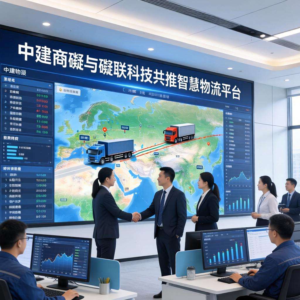 中建商砼与砼联科技共推智慧物流平台新业务