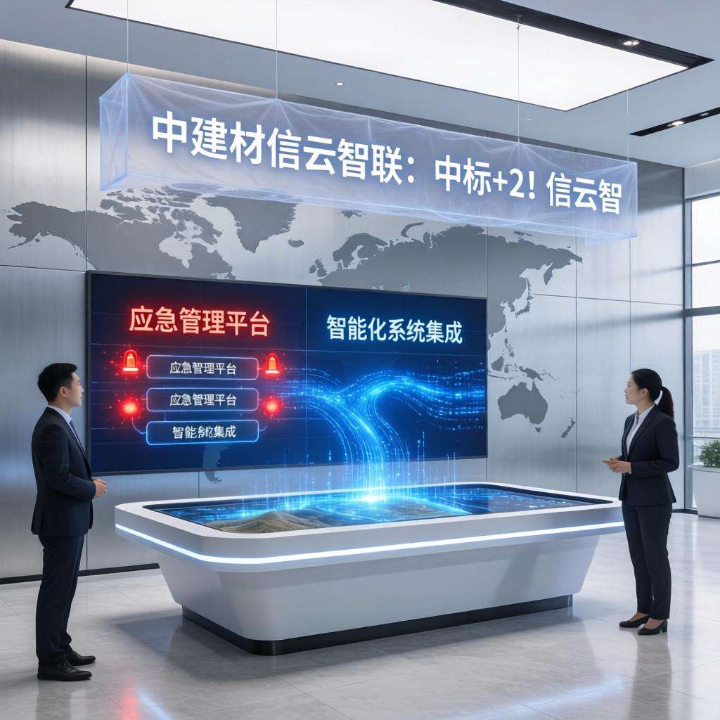 中建材信云智联：中标+2！信云智联获中核集团、中船集团两家世界500强央企认可