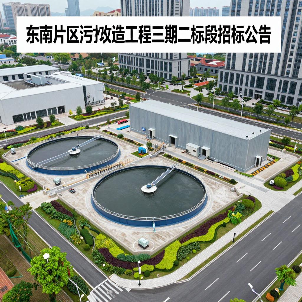 无为市东南片区污水改造工程三期（二标段）招标公告第三张图