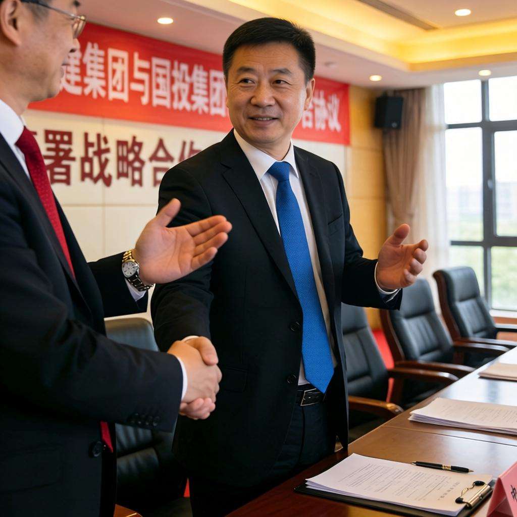 中建集团与国投集团签署战略合作协议第一张图