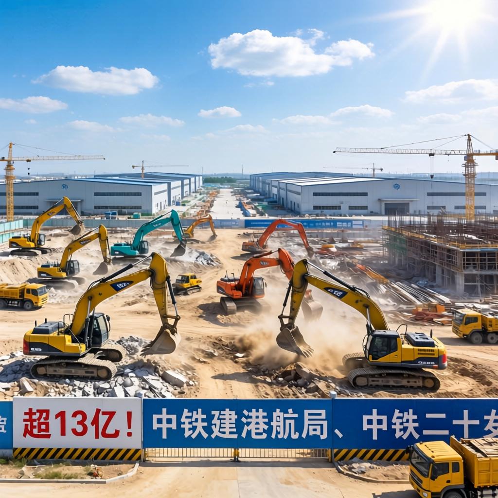 超13亿！中铁建港航局、中铁二十二局、中铁二十局、中铁一局、中铁四局、中铁十二局等中标