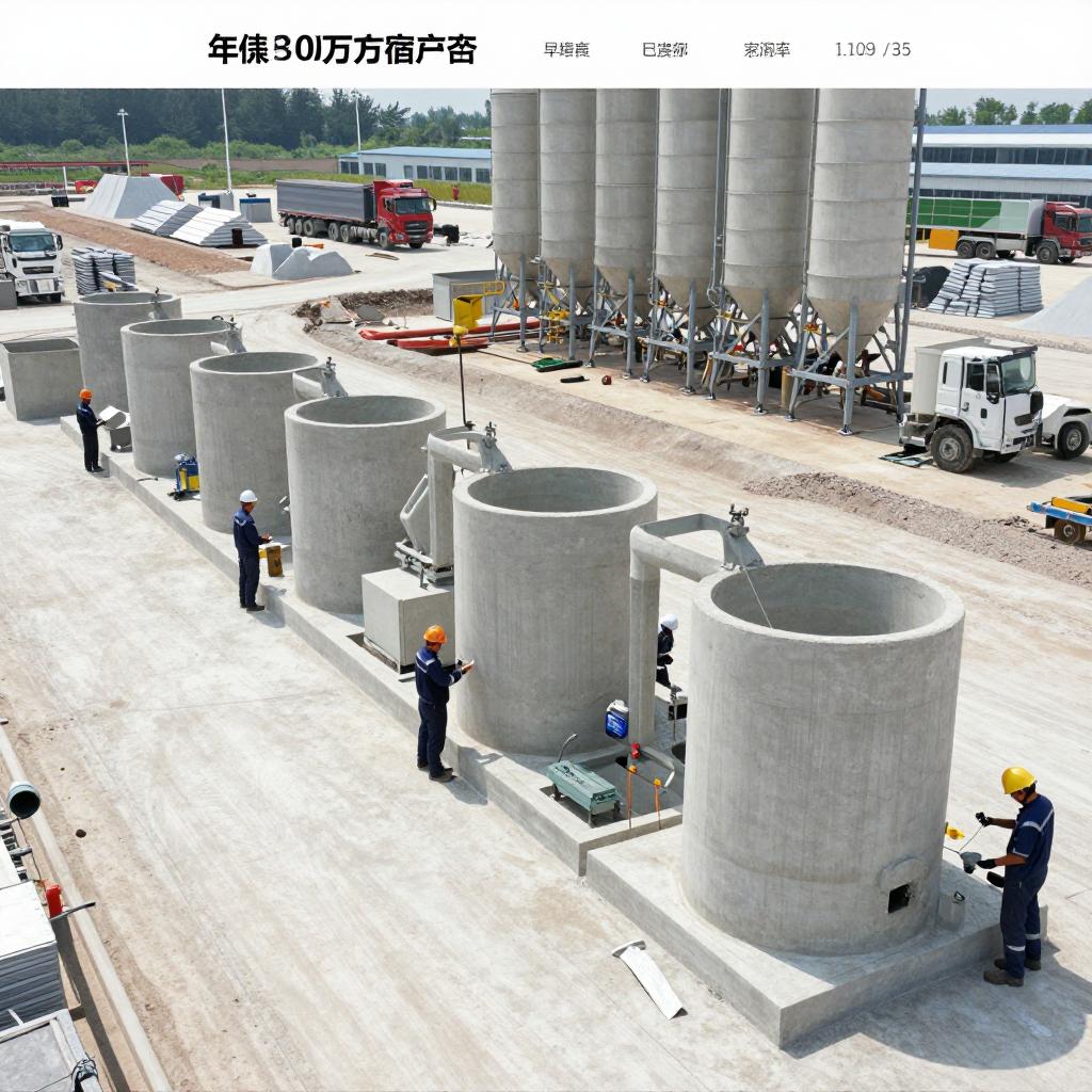 年产30万m³混凝土项目环评获受理！