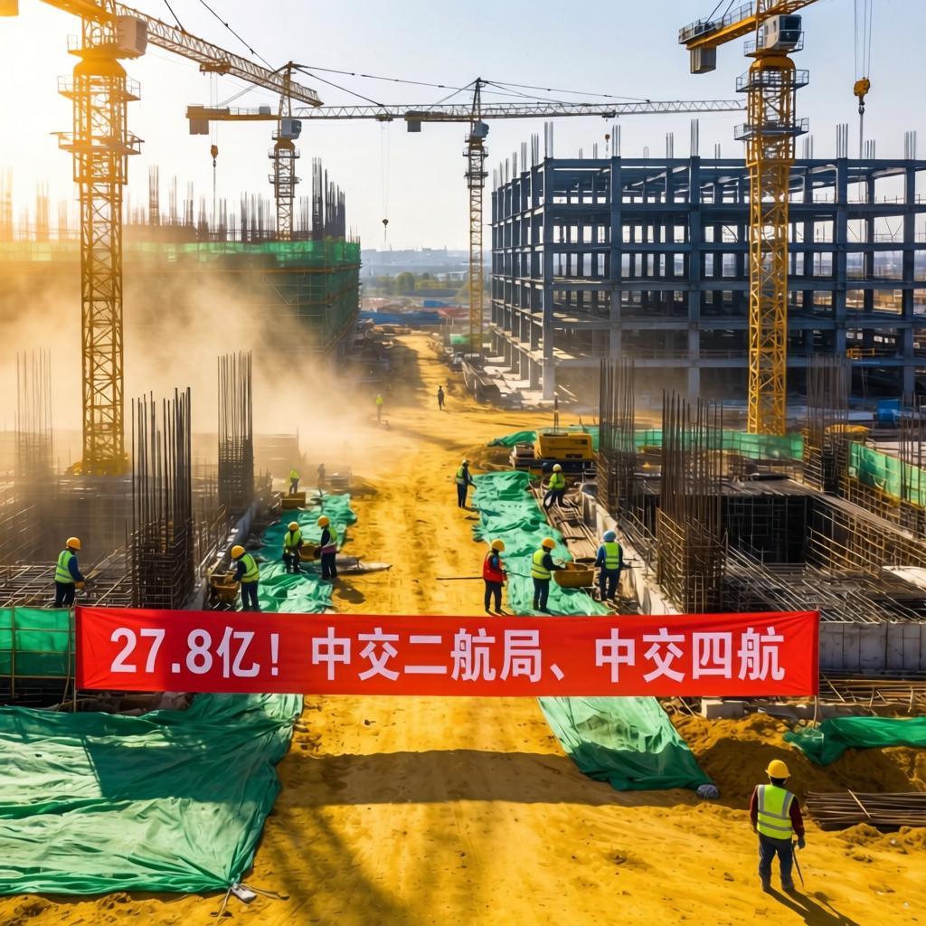 27.8亿！中交二航局、中交四航局、中交二公局、中交一航局中标新项目