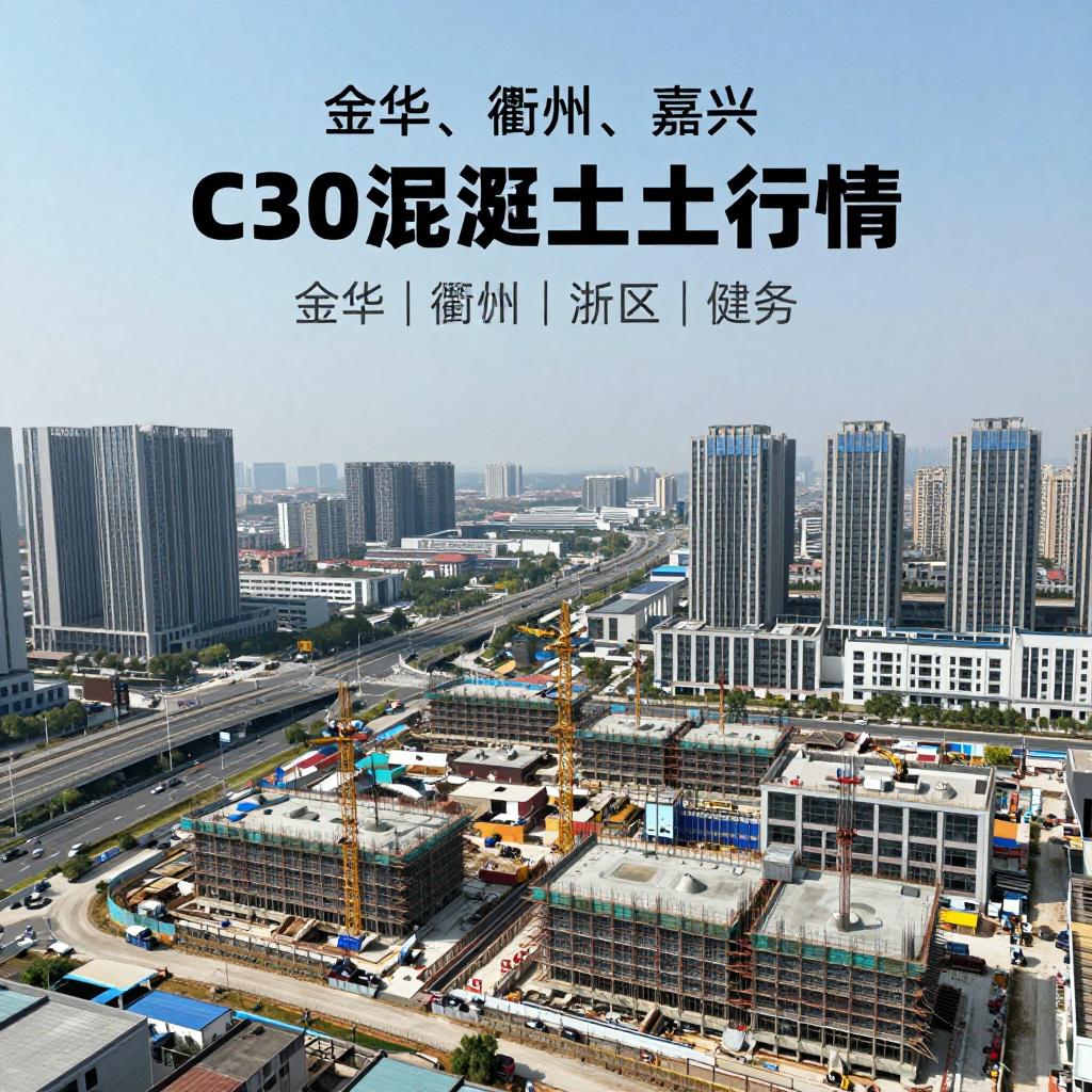 混凝土价格：金华、衢州、嘉兴...浙江省热门城市 C30混凝土行情一览