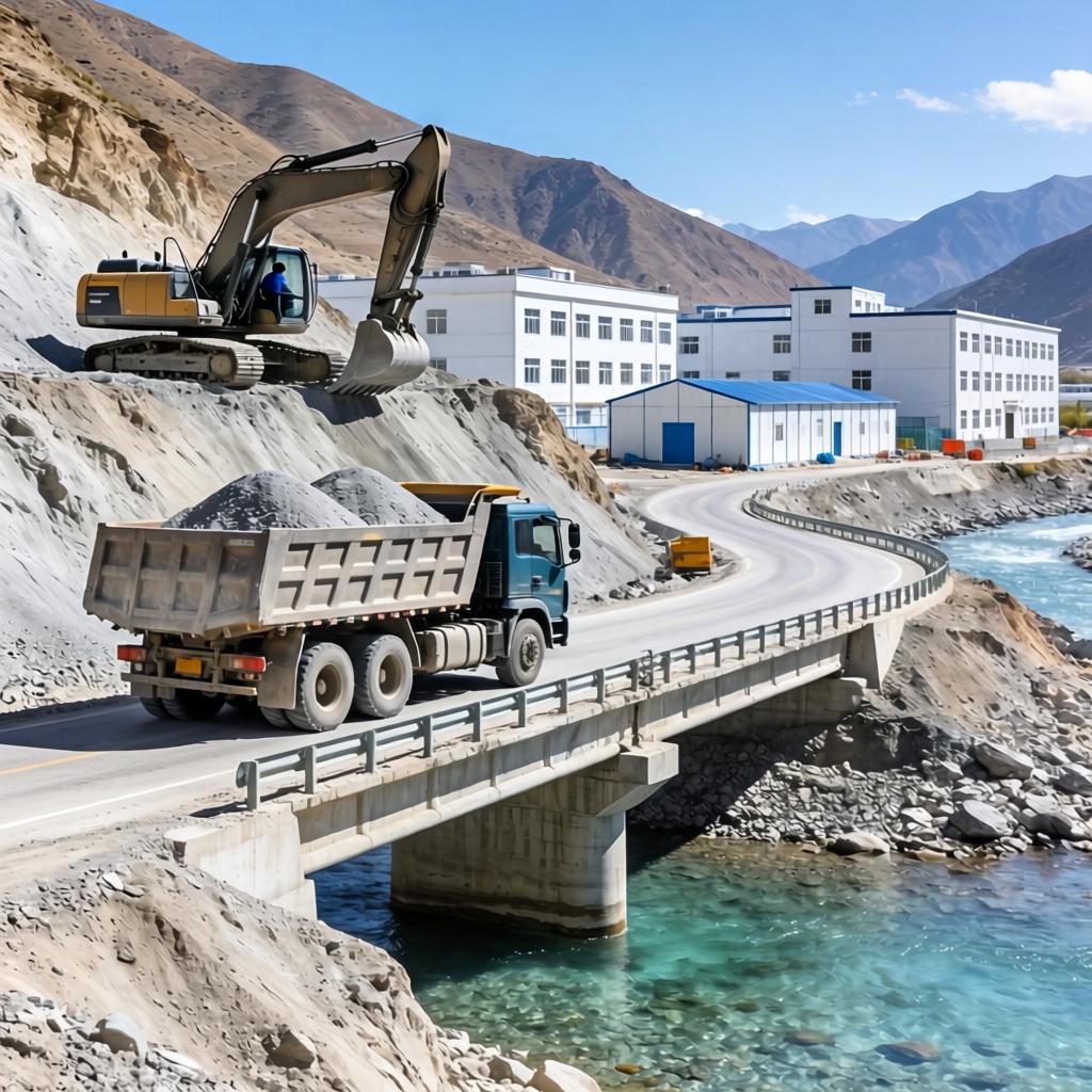 超64亿元！中交二航局、中交一公局、四川公路中标西藏公路项目第一张图