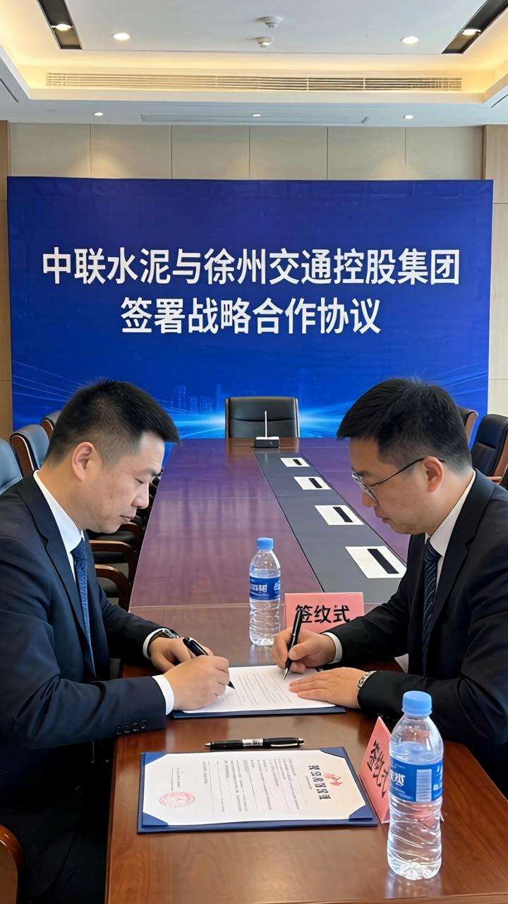 中联水泥与徐州交通控股集团签署战略合作协议