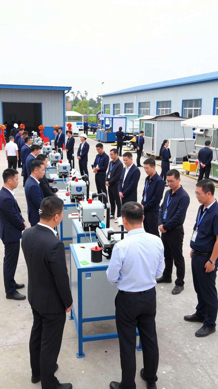 安徽首站、深耕合肥、筑梦肥东 -----华新国丰混凝土有限公司盛大开业第一张图