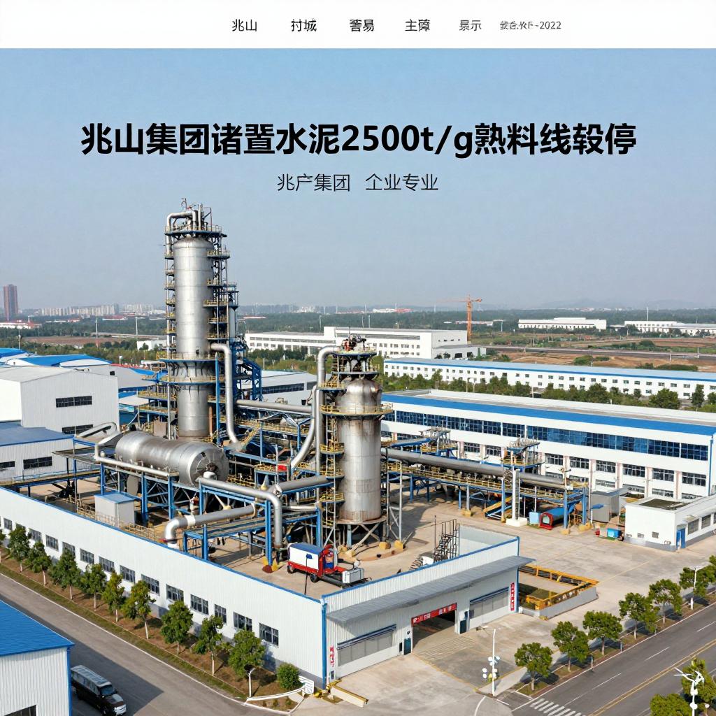兆山集团诸暨水泥2500t/d熟料线将关停