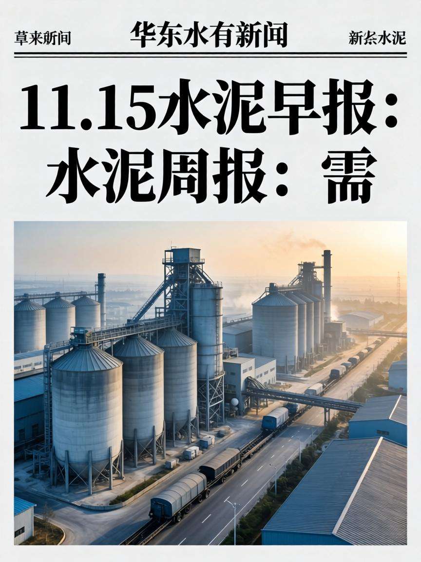 11.15水泥早报：水泥周报：需求收缩 ；中南水泥涨价乏力；水泥失踪司机获刑