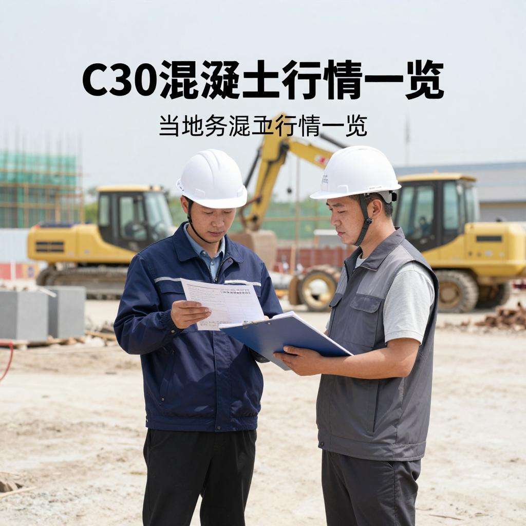 混凝土价格：上海市热门区域 C30混凝土行情一览第一张图