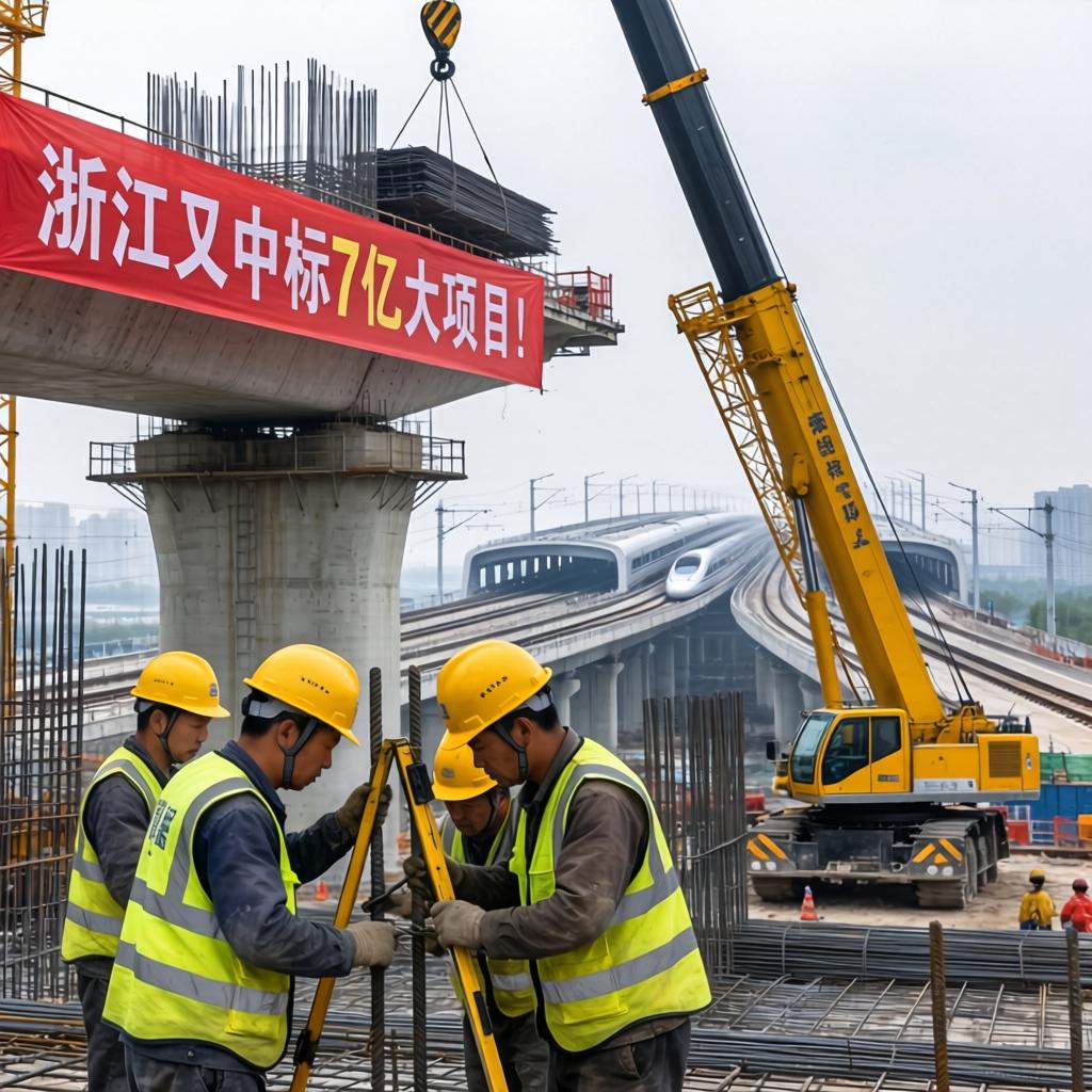 浙江又中标7亿大项目！第一张图