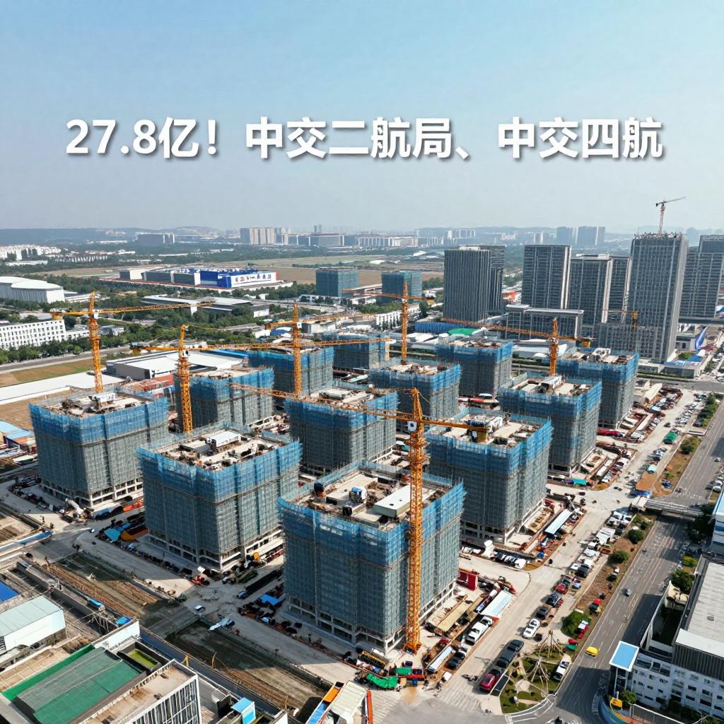 27.8亿！中交二航局、中交四航局、中交二公局、中交一航局中标新项目