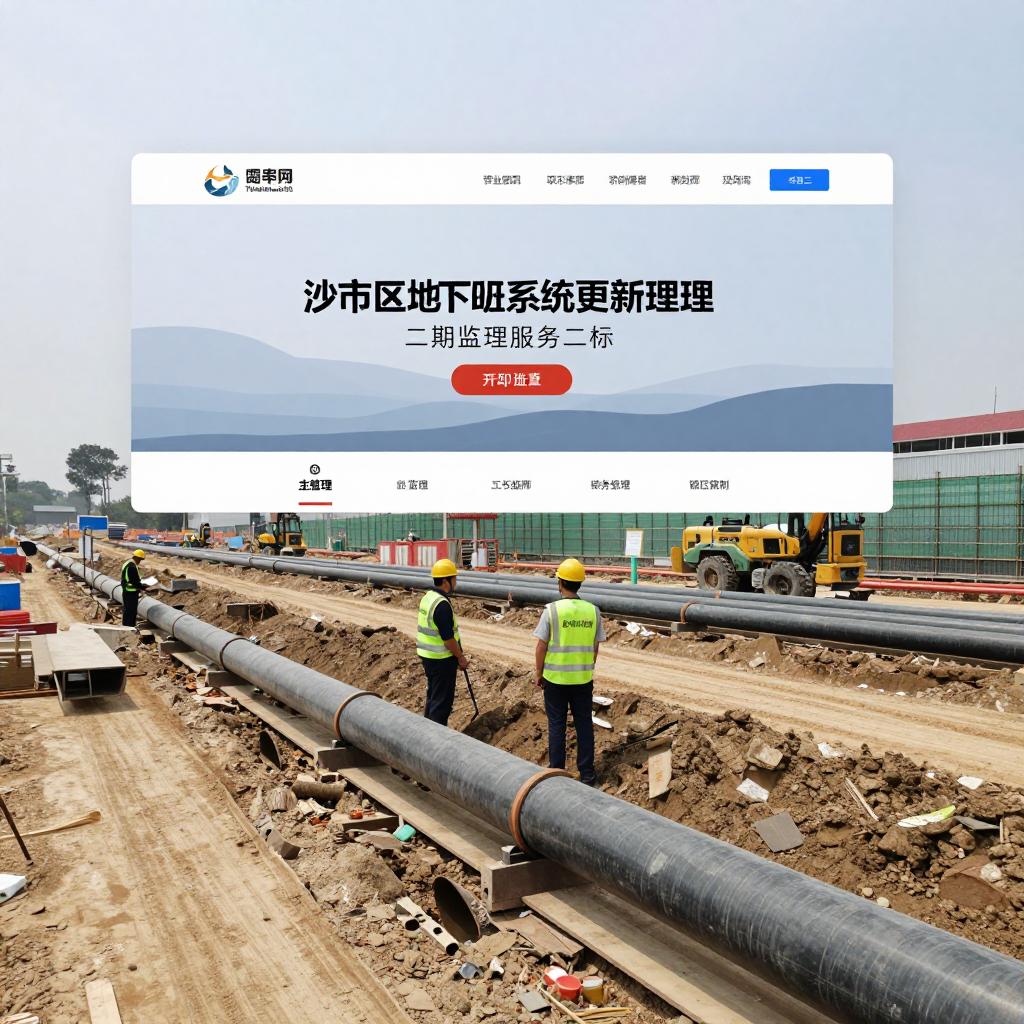 沙市区地下管网系统更新改造工程二期监理服务二标（观音垱镇）沙市区地下管网系统更新改造工程二期监理