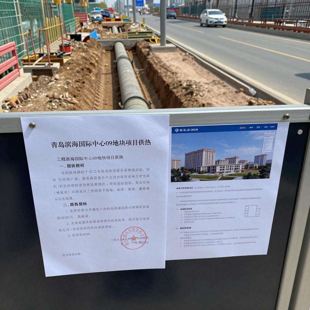 青岛滨海国际中心09地块项目供热工程（工程总承包）招标公告