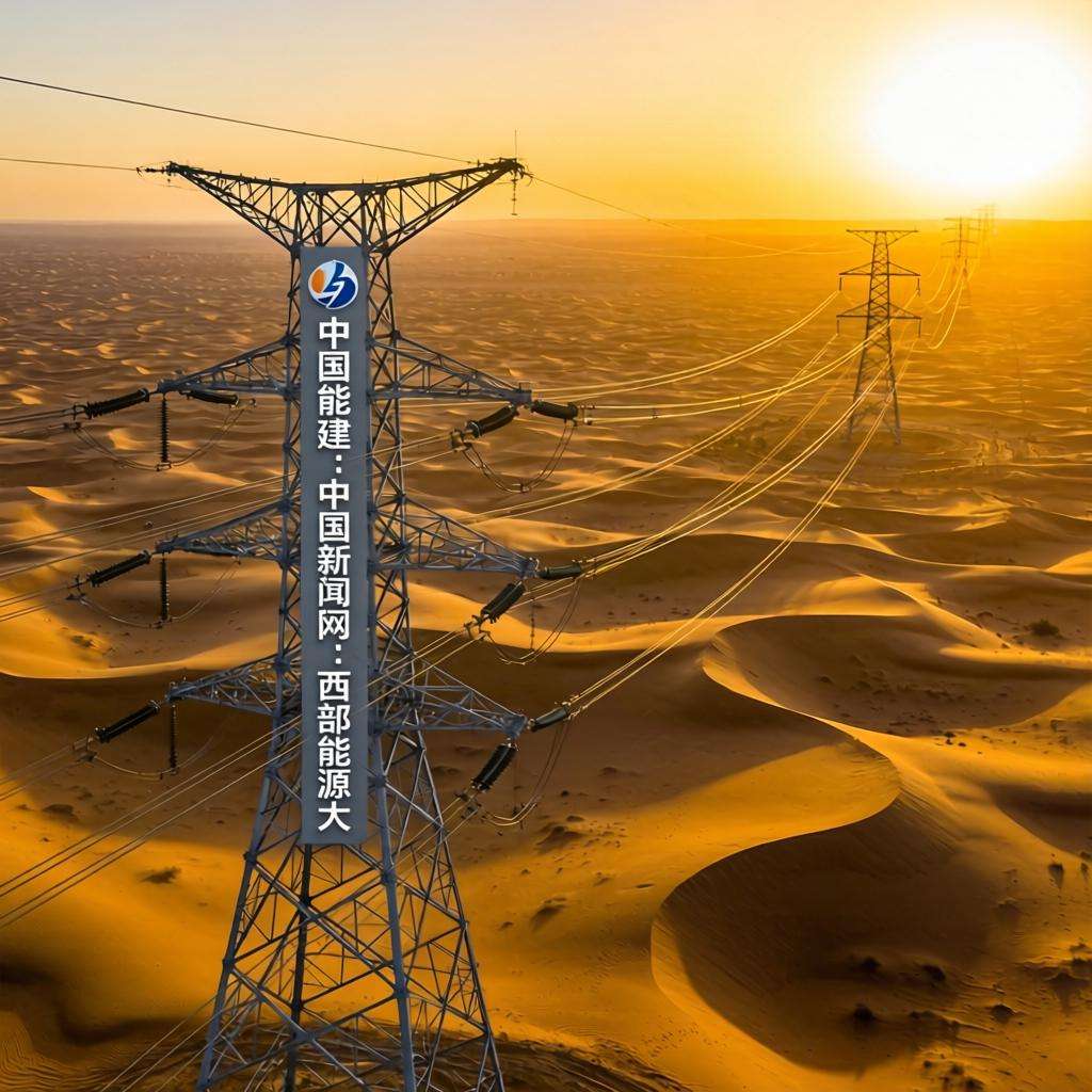 中国能建：中国新闻网：西部能源大动脉贯通 南疆绿色发展添引擎