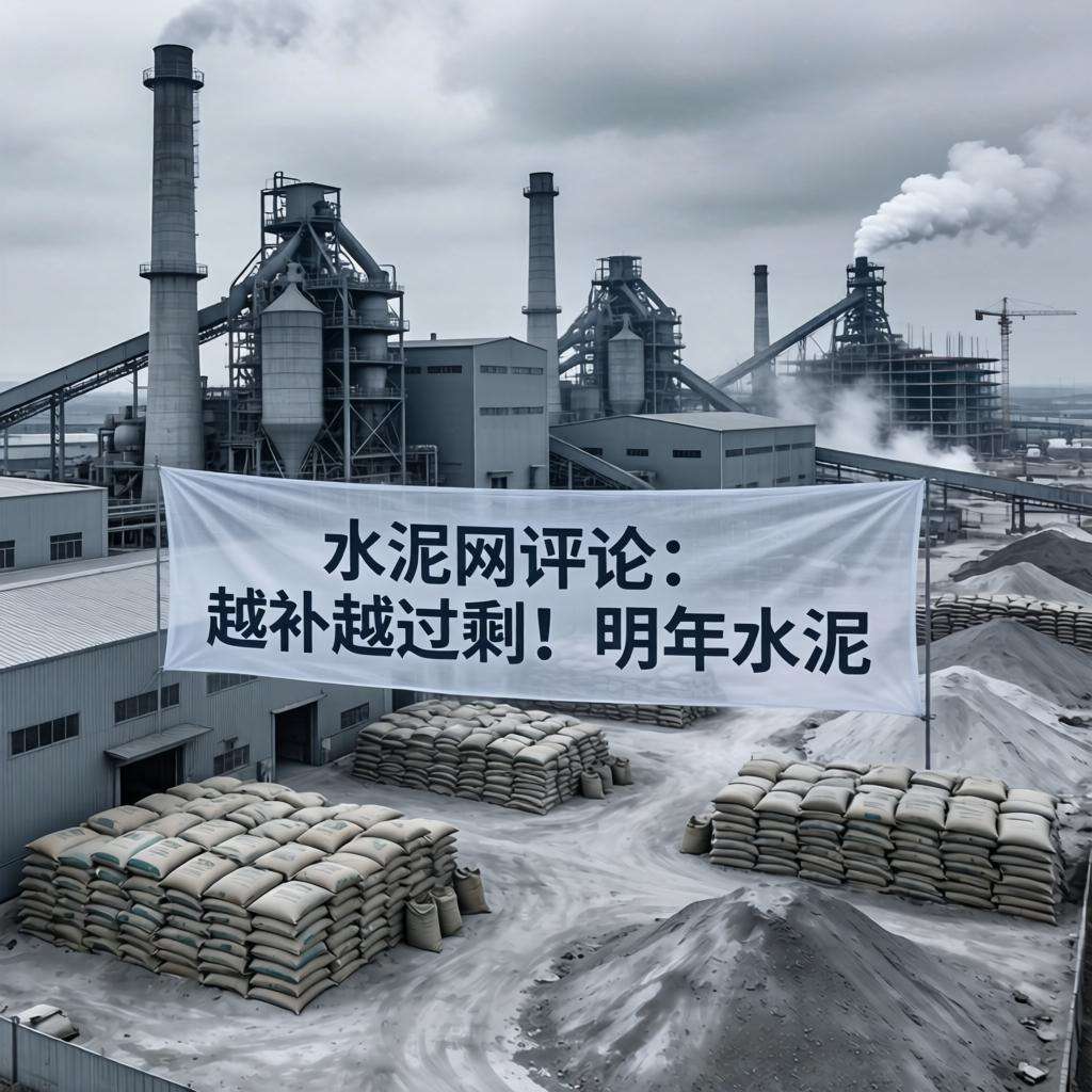 水泥网评论：越补越“过剩”！明年水泥市场动荡风险加剧！