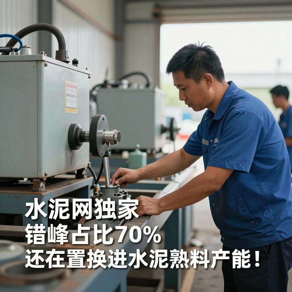 水泥网独家：错峰占比70%还在置换进水泥熟料产能！第一张图