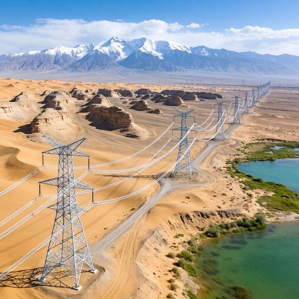 中国能建：中国新闻网：西部能源大动脉贯通 南疆绿色发展添引擎第二张图