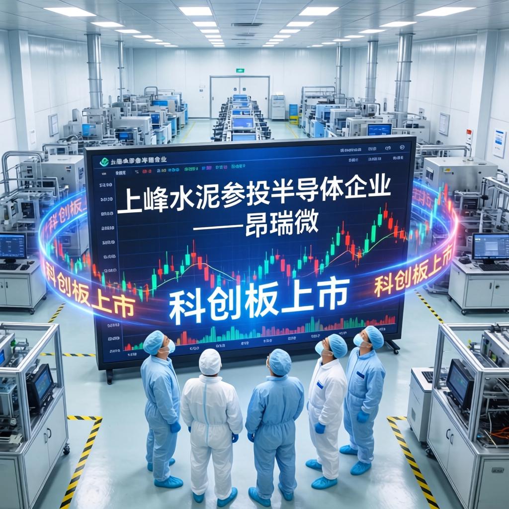 上峰水泥参投半导体企业——昂瑞微今日上市