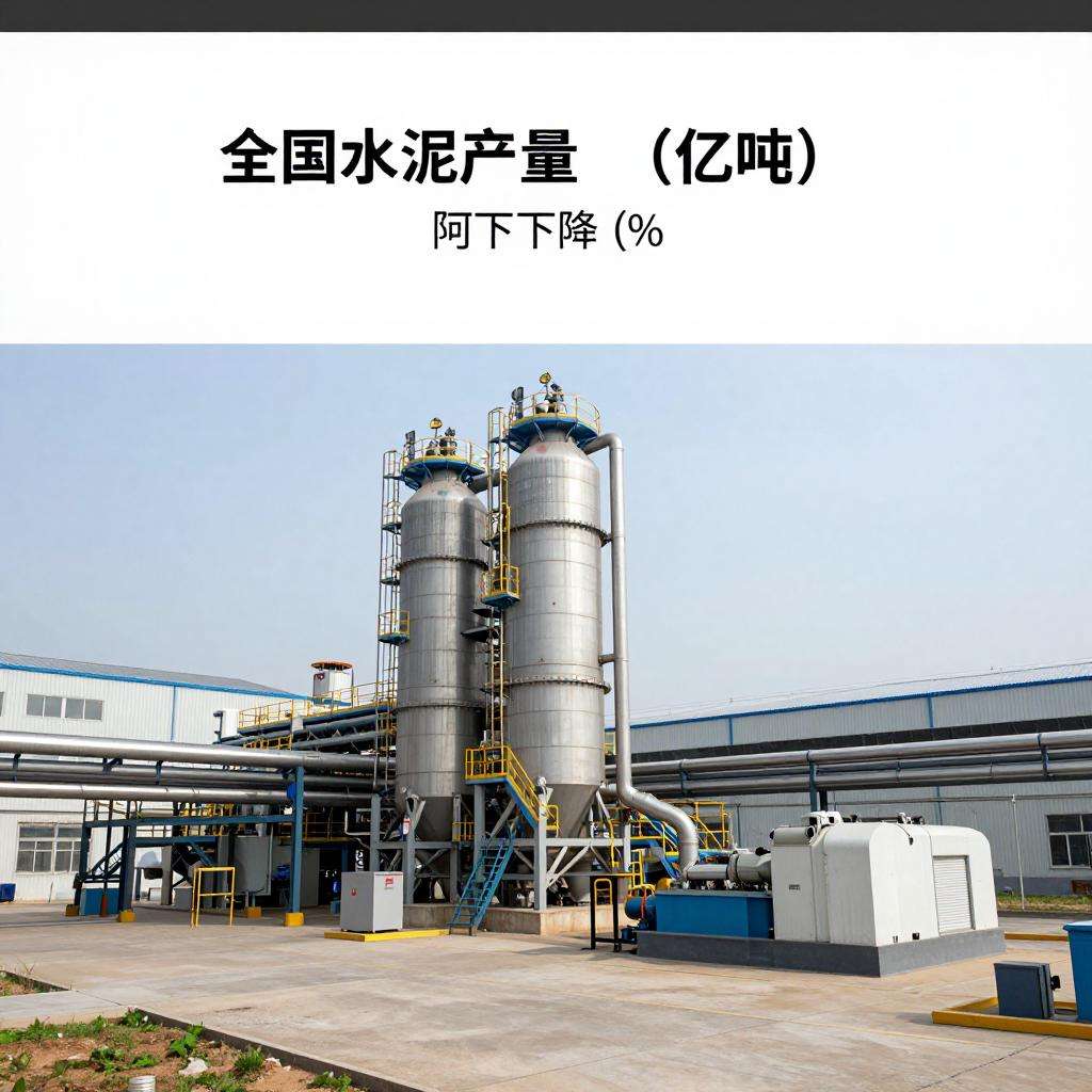 1-11月全国水泥产量15.49亿吨，同比下降6.9%