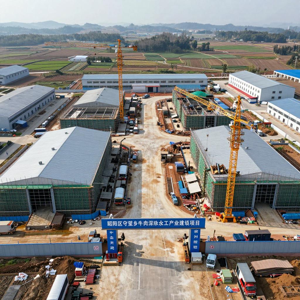 昭阳区守望乡牛肉深加工产业建设项目（中国建材集团援建）EPC招标公告