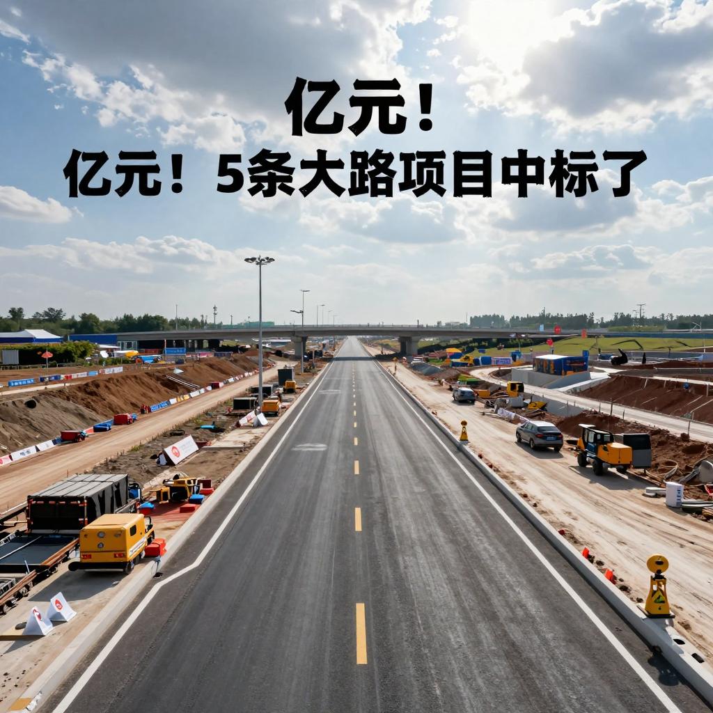 58.6亿元!5条公路大项目中标了 58.6亿元!5条公路大项目中标了第三张图