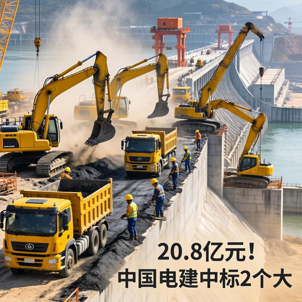 20.8亿元!中国电建中标2个大项目 20.8亿元!中国电建中标2个大项目第一张图