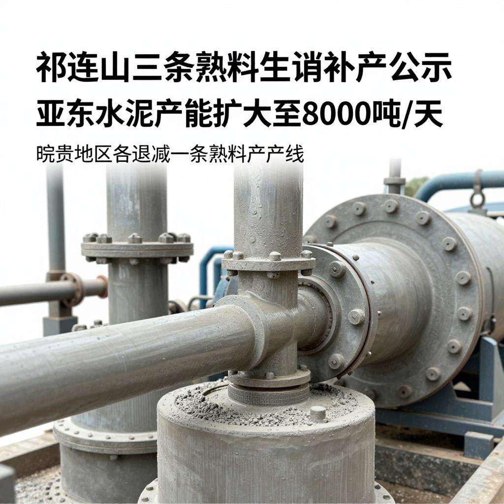 12.18水泥早报:祁连山3条熟料线补产公示;亚东水泥扩产至8000t/d;皖贵各退1条熟料线 12.18水泥早报:祁连山3条熟料线补产公示;亚东水泥扩产至8000t/d;皖贵各退1条熟料线第二张图