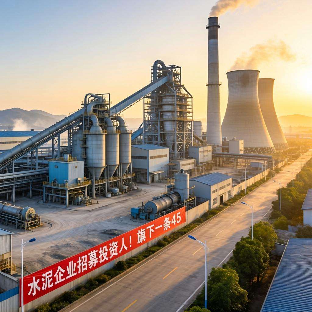 水泥企业招募投资人！旗下一条4500t/d熟料线