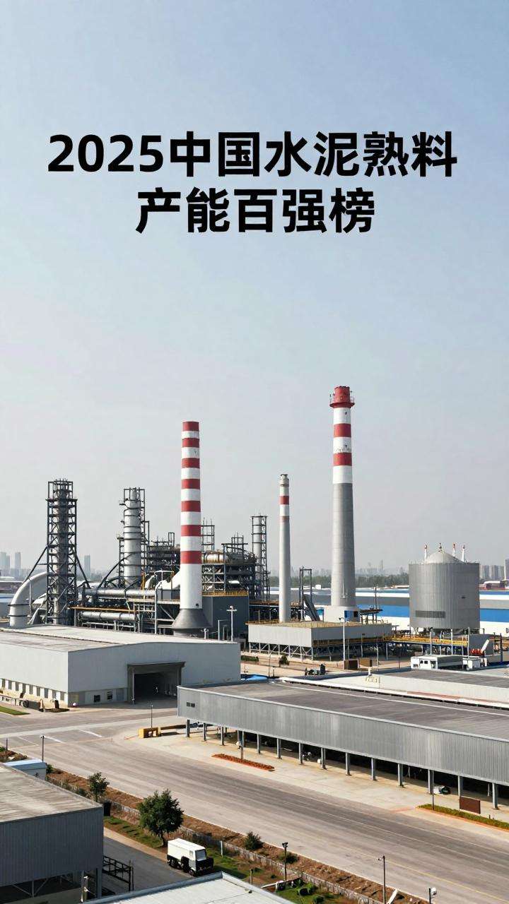 “2025中国水泥熟料产能百强榜”震撼发布！
