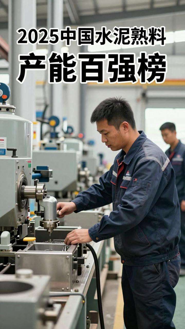 “2025中国水泥熟料产能百强榜”震撼发布! “2025中国水泥熟料产能百强榜”震撼发布!第一张图