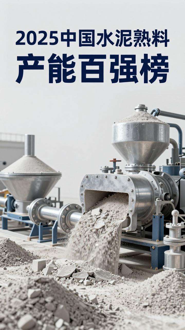 “2025中国水泥熟料产能百强榜”震撼发布! “2025中国水泥熟料产能百强榜”震撼发布!第二张图