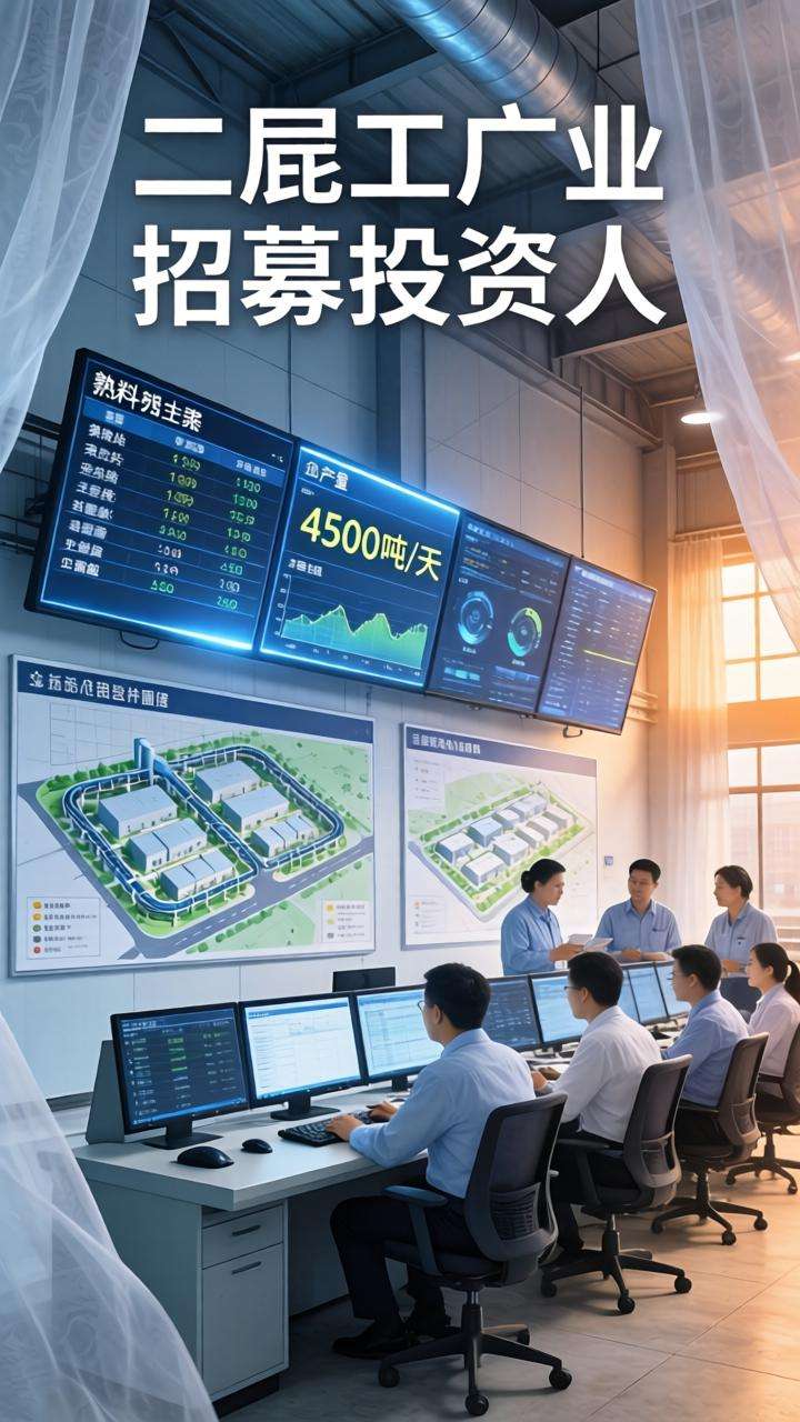 水泥企业招募投资人!旗下一条4500t/d熟料线 水泥企业招募投资人!旗下一条4500t/d熟料线第二张图