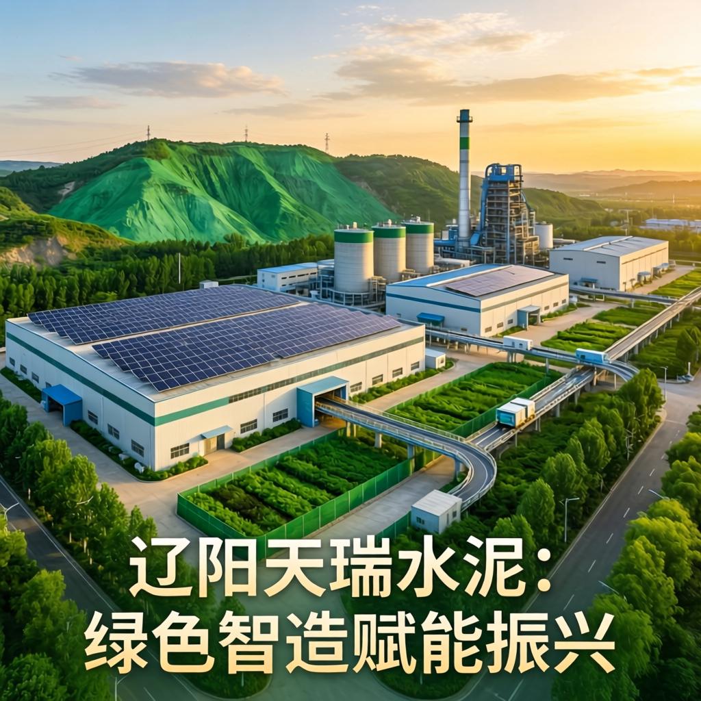 辽阳天瑞水泥：绿色智造赋能振兴，蓄力铸就天瑞样本