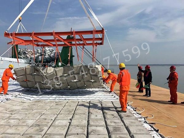 滩面防冲刷软体排