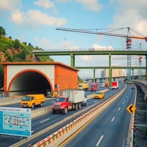 八横线白市驿隧道至黄桷坪长江大桥段工程施工一标段 项目编号：50000120251028001050101