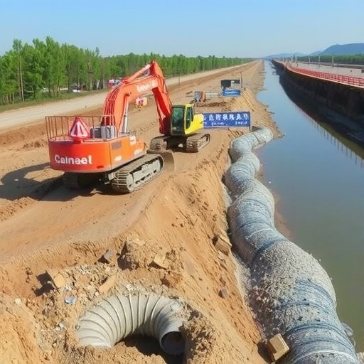 浦城县新城片区排水防涝工程中的丹桂河北侧（兴华路）排水及配套工程（一期）施工