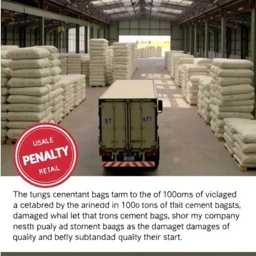 100吨不合格水泥售空！枣庄三盛水泥因质量问题被处罚