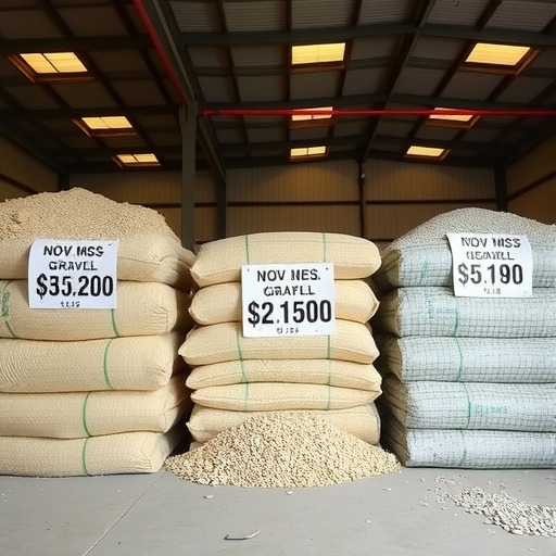 水泥网数据：天然砂、机制砂、碎石价格统计（11.15-11.21）