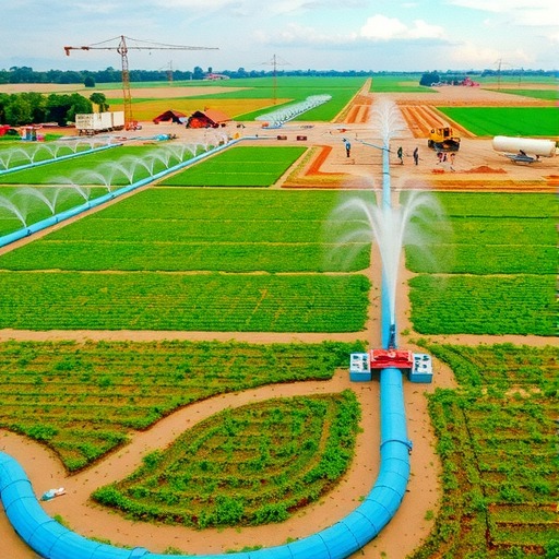 临洮县2025年高标准农田高效节水灌溉改造提升项目（玉井镇八里铺镇）