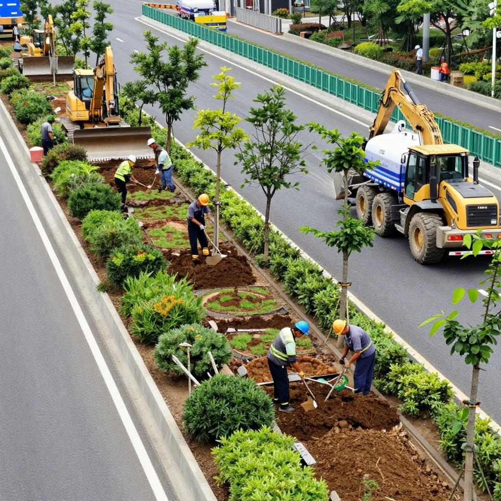 【邯临快速路绿化提升工程施工】招标公告