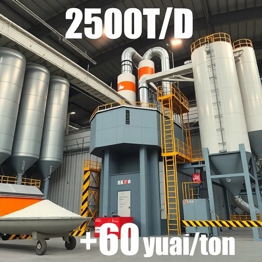 60元/吨！中国建材2500t/d水泥熟料线产能指标转让